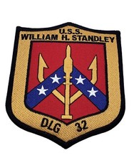 DLG/CG-32 USS William H. Standley Patch – With Hook and Loop, 4.5 inch picture