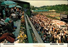 London England General View of Crowds at Wimbledon Le‑Roye Prod Continental PC picture
