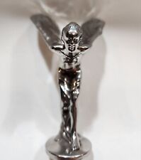 Rolls Royce Spirit of Ecstacy Winged Hood Ornament Vintage picture
