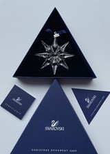 Swarovski Crystal ANNUAL CHRISTMAS TREE ORNAMENT 2009- STAR-NEW- NIB picture