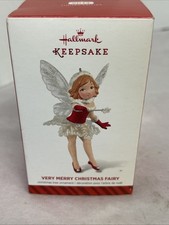 2014 Hallmark Very Merry Christmas Fairy Ornament - Limited Edition picture
