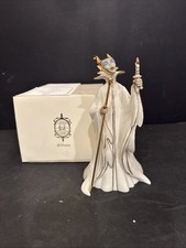 Rare Lenox Disney Showcase Maleficent Sleeping Beauty Figurine 8.75” H Chip picture