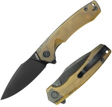 Kubey Calyce Linerlock Folding Knife 3½