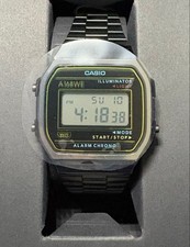 CASIO A168WE Wristwatch Unisex Black picture