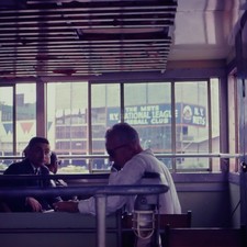 1962-63 New York, NY Polo Grounds 35mm Slide Mets NL Baseball Stadium Sign picture