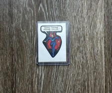 1975 Topps Marvel Comic Book Super Heroes Sticker Dr Strange MISPRINT ERROR picture
