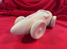 Vintage 1950s 1960s Grand Prix F1 Formula One Car Ceramic Art Sculpture Ferrari picture