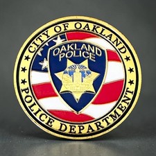 OAKLAND CALIFORNIA POLICE DEPARTMENT Challenge Coin ·FAST SHIPPING· ·IN STOCK· picture