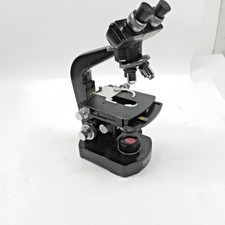 VINTAGE WILD HEERBRUG SWITZERLAND M20 COMPOUND MICROSCOPE BLACK USED #42024 picture
