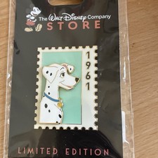 Disney Pin Dog Perdita 101 Dalmatian Wdi Stamp picture