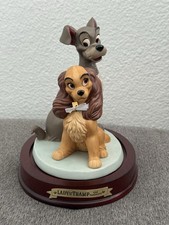 DISNEY WDCC LADY AND THE TRAMP OPPOSITES ATTRACT FIGURE 345/4000 ~  picture