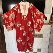 Wonderful Vintage Kimono Cotton JUBAN Japanese picture
