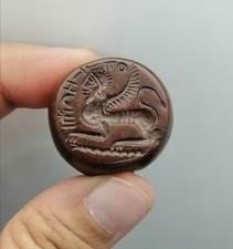 Rare Old  Roman Intaglio Jasper Ancient  Stone Wonderful Seal Stamp Amulet picture