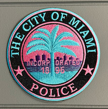 City of Miami Police Patch - Miami Vice Edition picture