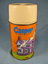 Nice Vintage Casper the Ghost Lunch box Thermos # 2821 picture
