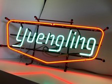 1980s Yuengling Neon Beer Sign Franceformer | Retro Futurist Post-Apocalypse picture