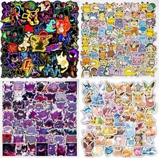 210 Pokemon Stickers Graffiti Set Ditto Eyes Set Gengar Set Eevee & Eeveelutions picture