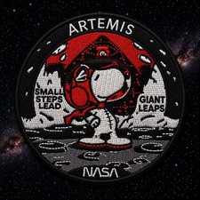 NASA ARTEMIS MOON CAMPAIGN SPACE PATCH - 3.5” picture