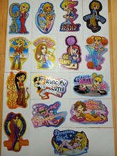 Allstar Girls Y2K Sports Rare Vending Stickers - Full Set-15 - 2003 picture
