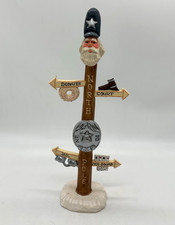 RARE VTG Paul Bolinger Santa Claus N.P.P.D. North Pole Christmas Police 15