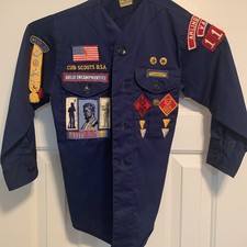 Vtg 1970s BSA Cub Scout Shirt  picture