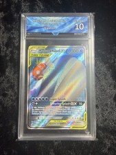 Pokémon Magikarp & Wailord GX 160/181 Team Up GetGraded GG 10 Gem Mint Art Label picture