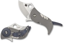 Spyderco Kazuyuki Sakurai Pochi Flipper CPM-S45VN Steel Titanium Handles C256TIP picture