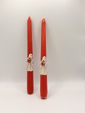 2 Pk Vintage Halloween Novelty Ghost Taper Candlesticks 10