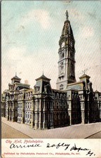 City Hall Philadelphia PA 1905 Vintage Postcard 5P21-23 picture