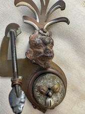 Early 1940s LOS CASTILLO Wall Relived Mixed Metals w real preColumbian Pieces picture