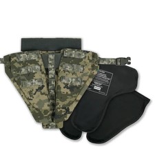 Kiborg Triple Groin Protector MM-14 Level 1 Ballistic Panel Militex UA UHMWPE picture