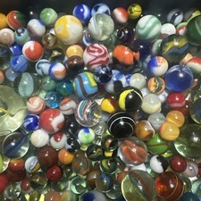 Antique VTG Marbles Lot Random Pick Estate Find Box Marked Keep NEVER PLAYED picture