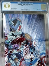 Toriyama Tribute CGC 9.9 Kirkham Battle Damage Mecha Frieza Foil LTD 30 POP 1 picture