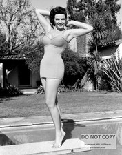 11X14 PUBLICITY PHOTO - ACTRESS JANE RUSSELL PIN UP (EE-643) picture