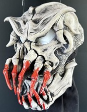 Demon Skull Bloody Fangs Teeth Latex Mask Horror Scary Halloween Mask picture