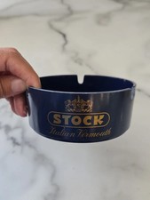 Vintage Stock Italian Brandy Liqueurs Vermouth Promotional Bar Ashtray picture