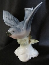 VTG. Gerold & Co. Bavaria Porcelain Blue Bird Figurine. c.1960s picture