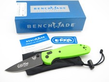 Benchmade Custom Green 556 Mini Griptilian Mel Pardue CPMS30V Axis Folding Knife picture