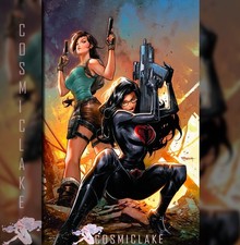Gi Joe Real American Hero Tomb Raider #1 Segovia Virgin Variant Presale 10/7☆ picture