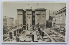 St. Francis Hotel San Francisco, CA RPPC Real Photo Postcard 1947 picture