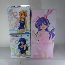 Higurashi Sotsu Rena Rika Hanyu Figures Set of 3 Unused Collectible 13+ picture