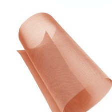 99.9% Pure Copper Mesh Screen, 40 Mesh, Size 12