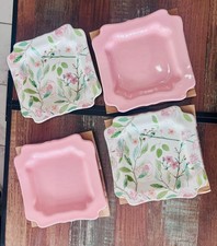 Sweet Laurel 4-piece dessert plate set New in Box picture