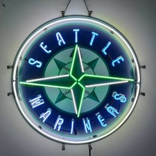 US STOCK Seattle Mariners Baseball Neon Sign 24