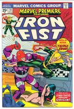 MARVEL PREMIERE (1974-75) NM LOT #18 #20 #22 #23 #24 IRON FIST #2 GEMS picture