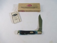 Case XX 1997 Teal Bone Case Copperlock 61549 L SS picture