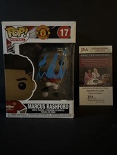Funko Pop Sports Football Manchester United Signed Marcus Rashford JSA COA picture