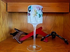 Lenox ~  The Home Collection ~ Floral ~ Footed Candle Holder ~ 9.9
