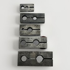 5pc Vintage Pratt & Whitney Metric Machine Screw Thread Gages Lot Split Block picture