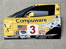 WOW Curved Chevrolet Corvette C6-R Daytona 24hrs  Race Car Door Style Sign picture